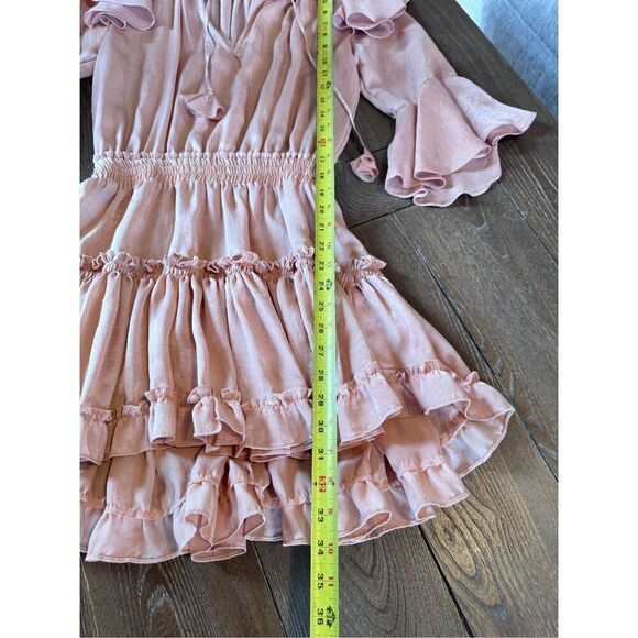 MISA Los Angeles Aliz Dress Mauve Pink Size Xs - Picture 7 of 10